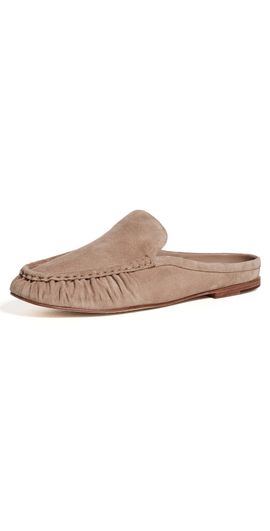 Vince Vince Tevin Mules Dark Clay