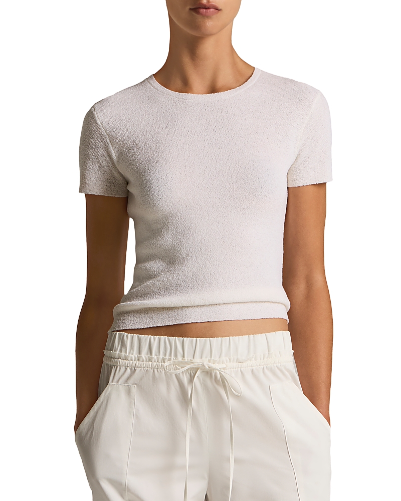 Vince Vince Textured Crewneck Top