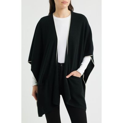 Vince Vince Tipped Cashmere Cape