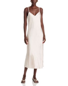 Vince Vince V Neck Slip Dress