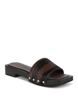 Vince Vince Women's Barbara Calf Hair Slides