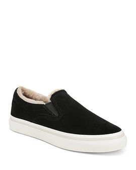 Vince Vince Women's Blair Shearling Slip On Sneakers