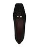 Vince Vince Women's Dany Velvet Ruched Ballet Flats - 3