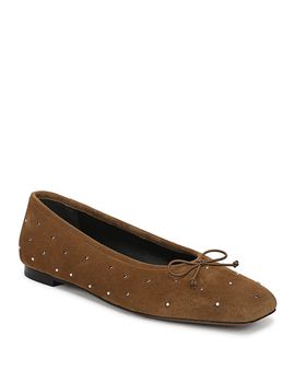 Vince Vince Women's Darla Studded Ballet Flats