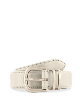 Vince Vince Women's Double Keeper Leather Belt