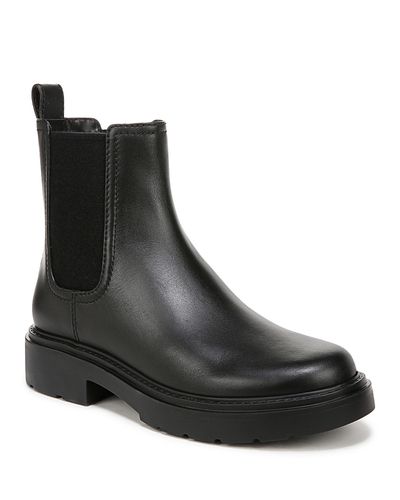 Vince Vince Women's Pinecrest Block Heel Stretch Ankle Boots
