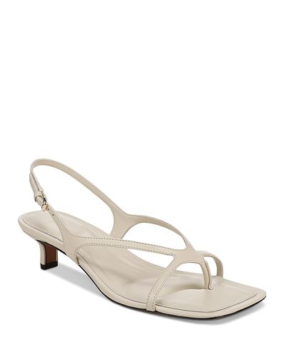 Vince Vince Women's Posie Slingback Kitten Heel Sandals