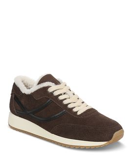 Vince Vince Women's Suede & Shearling Sneakers