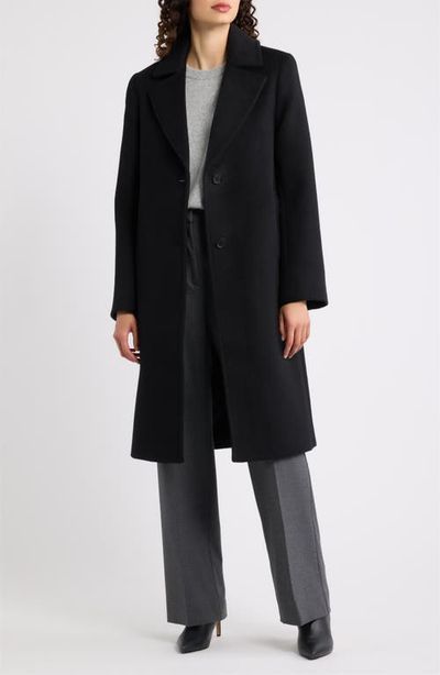 Vince Vince Wool & Cashmere Blend Reefer Coat