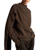 Vince Vince Wool & Cashmere Draped Fringe Scarf Sweater - 4