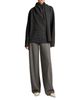 Vince Vince Wool & Cashmere Draped Scarf Houndstooth Sweater - 2