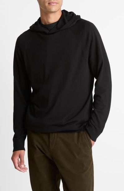 Vince Vince Wool & Cashmere Hooded Sweater