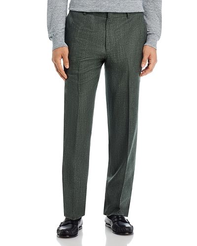Vince Vince Wool, Silk & Linen Melange Regular Fit Suit Pants