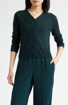 Vince Vince Wool V-Neck Cardigan