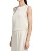 Vince Women's Asymmetric Satin Lace-Trim Top - 4