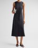 Vince Women's Bias-Cut Linen-Blend Midi Dress - 2