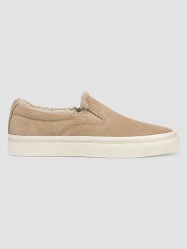 Vince Women's Blair Suede & Shearling Slip-On Sneakers