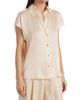 Vince Women's Cap-Sleeve Silk Blouse - 4