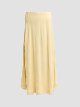 Vince Women's Creased Pleated Maxi Skirt