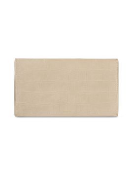 Vince Women's Croc-Embossed Leather Continental Wallet