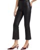 Vince Women's Cropped Flare Stretch-Leather Pants - 4