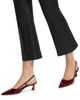 Vince Women's Cropped Flare Stretch-Leather Pants - 6