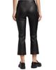 Vince Women's Cropped Leather Boot-Cut Pants - 5