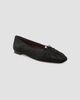 Vince Women's Dany Faux Pearl-Embellished Velvet Ballerina Flats - 2