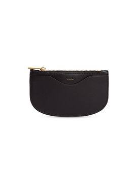 Vince Women's Demma Half Moon Leather Card Case