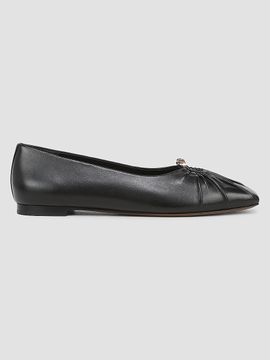 Vince Women's Dulcy Leather Ballet Flats