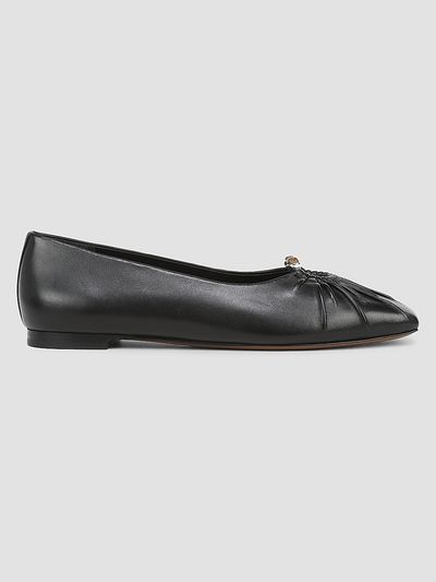 Vince Women's Dulcy Leather Ballet Flats