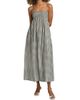 Vince Women's Gingham Cotton-Silk Midi Dress - 3