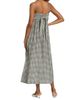 Vince Women's Gingham Cotton-Silk Midi Dress - 5