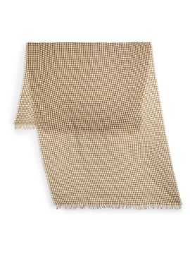 Vince Women's Gingham Cotton Scarf