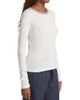 Vince Women's Heathered Pima Cotton-Blend Top - 4
