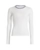 Vince Women's Heathered Pima Cotton-Blend Top - 8