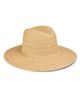 Vince Women's Herringbone Weave Straw Panama Hat - 1