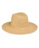 Vince Women's Herringbone Weave Straw Panama Hat - 2