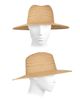 Vince Women's Herringbone Weave Straw Panama Hat - 3