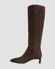 Vince Women's Lilith Tall Suede Knee-High Boots - 4