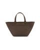 Vince Women's Marin Mini Woven Leather Tote Bag - 2