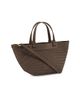 Vince Women's Marin Mini Woven Leather Tote Bag - 3