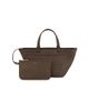 Vince Women's Marin Mini Woven Leather Tote Bag - 5