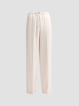 Vince Women's Mid-Waist Shine Crepe Pants