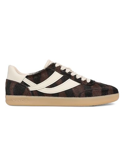Vince Women's Oasis Calf Hair Lace-Up Sneakers