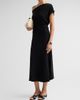 Vince Women's Off-Shoulder Matte Jersey Midi Dress - 4