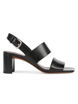 Vince Women's Oliana 65MM Leather Block-Heel Sandals