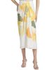 Vince Women's Painted Abstract Draped Midi Skirt - 3