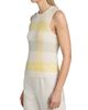 Vince Women's Plaid Wool Crewneck Sweater Vest - 4