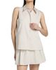 Vince Women's Relaxed Sleveless Button-Front Top - 3
